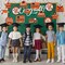 31 Pieces Graduation Decorations Class of 2025, Graduation Hanging Swirl Congrats Grad and Graduation Party Decorations(Orange, Black)